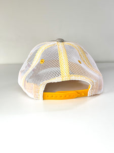 Stay Wild Child - Grey and yellow trucker hat