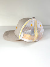 Load image into Gallery viewer, Stay Wild Child - Grey and yellow trucker hat
